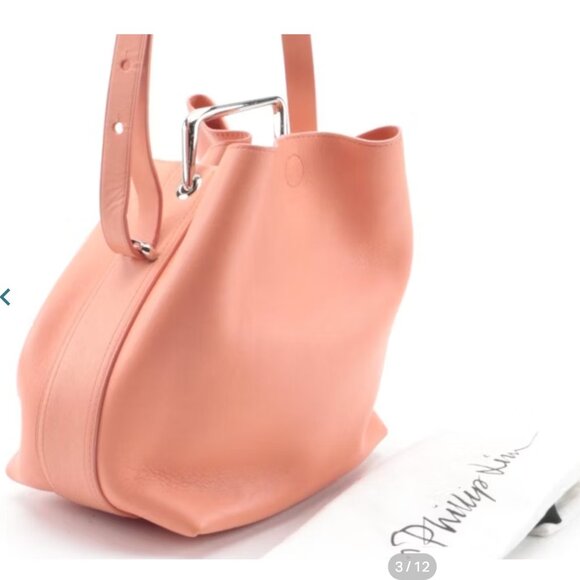 3-1 Phillip Lim Quill Mini Bucket Pochette Color: Sherbert Brand New - Picture 3 of 11